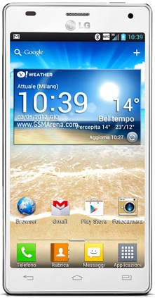 Смартфон LG Optimus 4X HD P880 White - Кириши