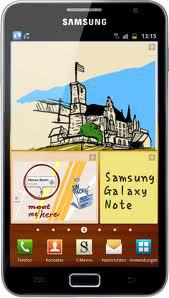 Смартфон Samsung Galaxy Note GT-N7000 Blue - Кириши